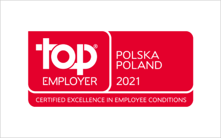 TOP Employer Polska 2021 - Logo