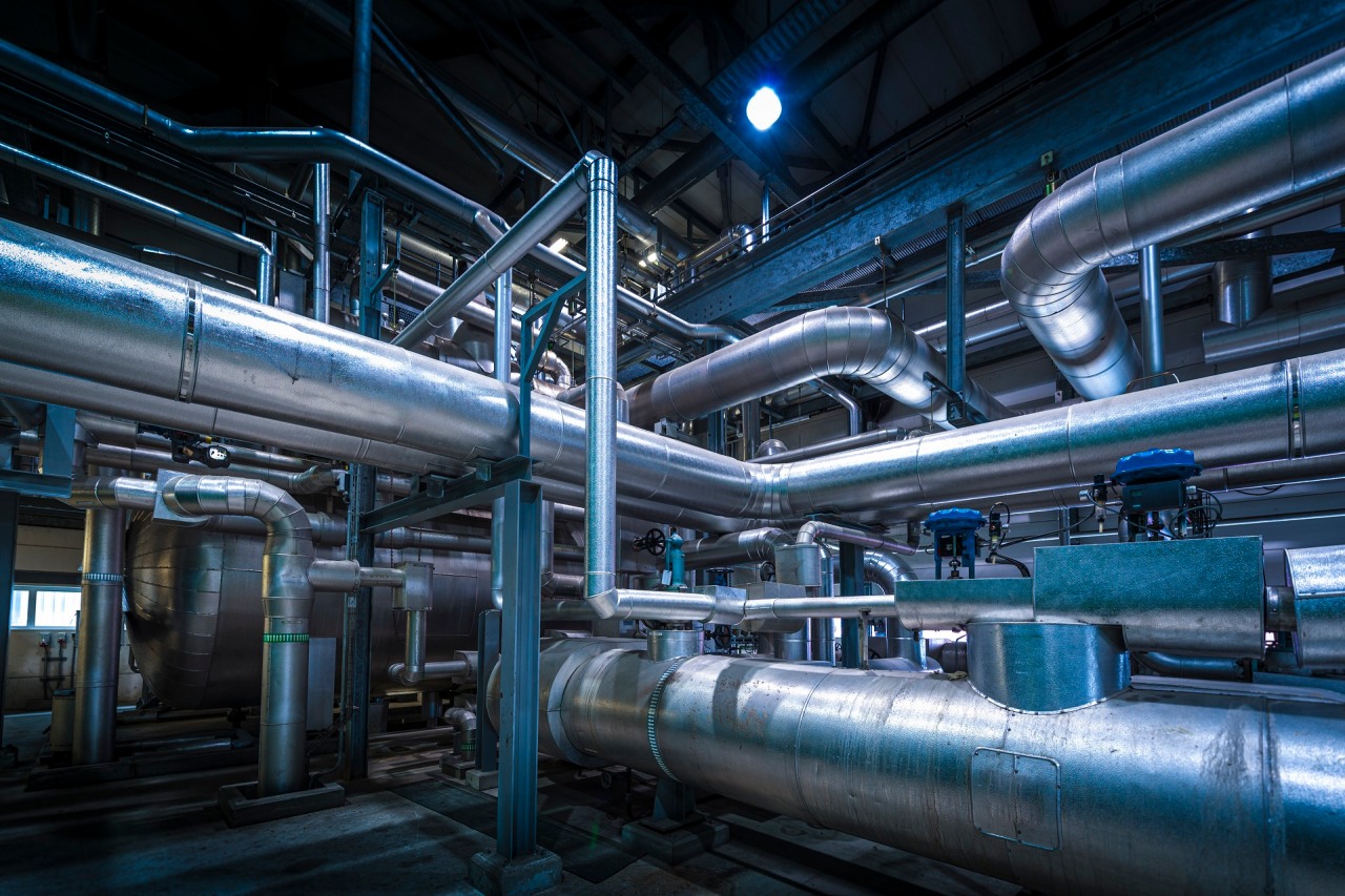 interior of chemical complex