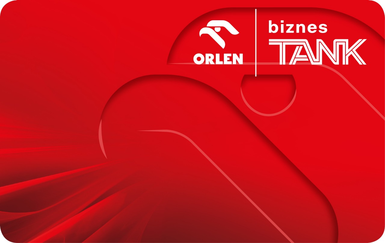 Karta flotowa ORLEN Biznestank, przeznaczona dla małych i średnich firm.