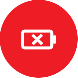 Ikona zatrzymania ładowania dla usługi ORLEN Charge w aplikacji mobilnej.