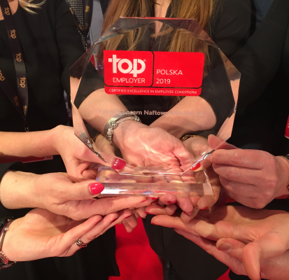 Statuetka TOP EMPLOYER