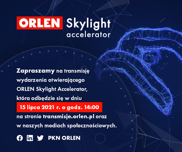 ORLEN Skylight Accelerator Zaproszenie Transmisja