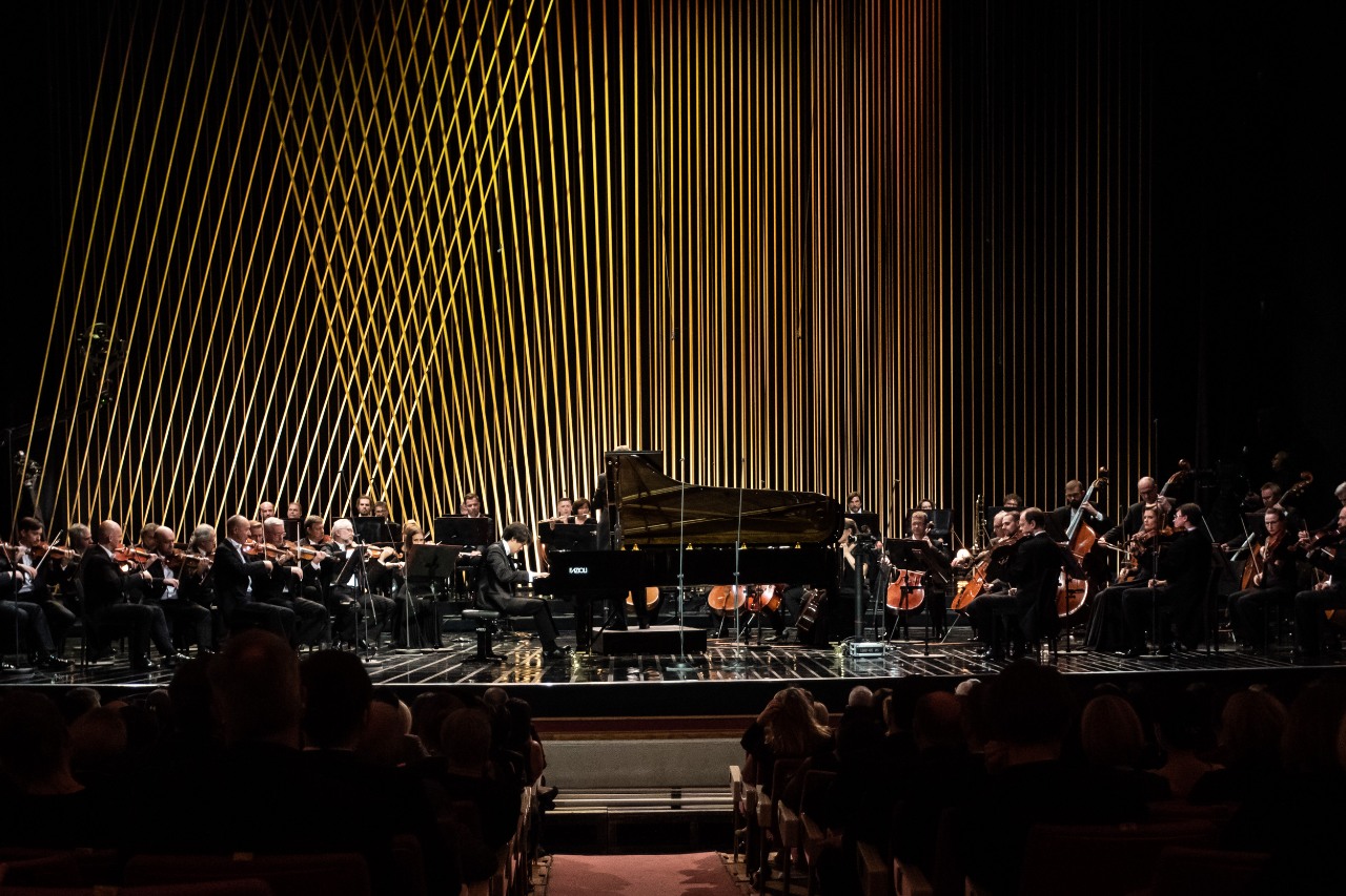 First prize-winners' concert of the 18th Chopin Competition in Teatr Wielki – Polish National Opera .On pic: Bruce (Xiaoyu) LiuPhoto by: Darek Golik Warsaw, Poland, 21st of October 2021