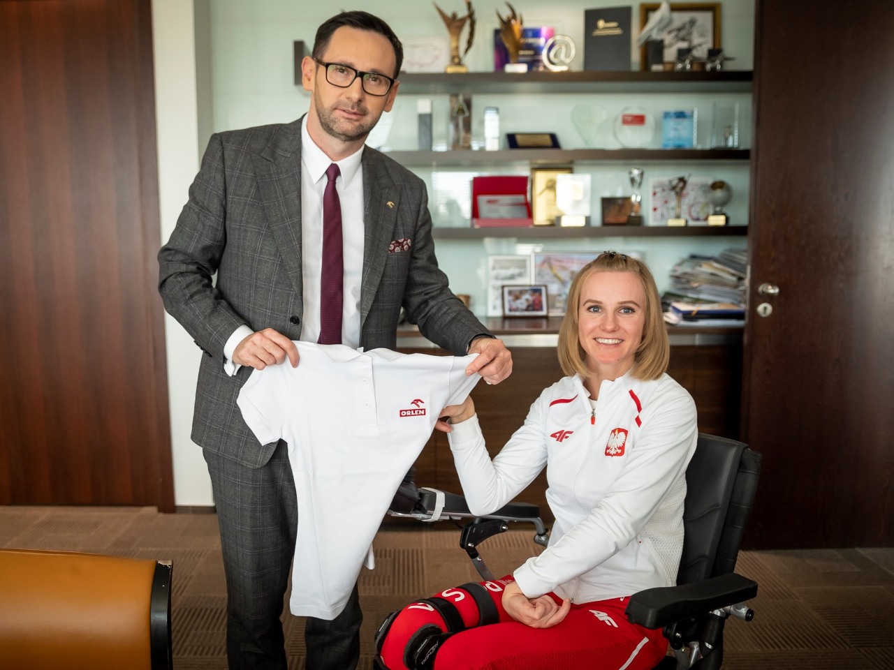 Polska medalistka paraolimpijska Róża Kozakowska