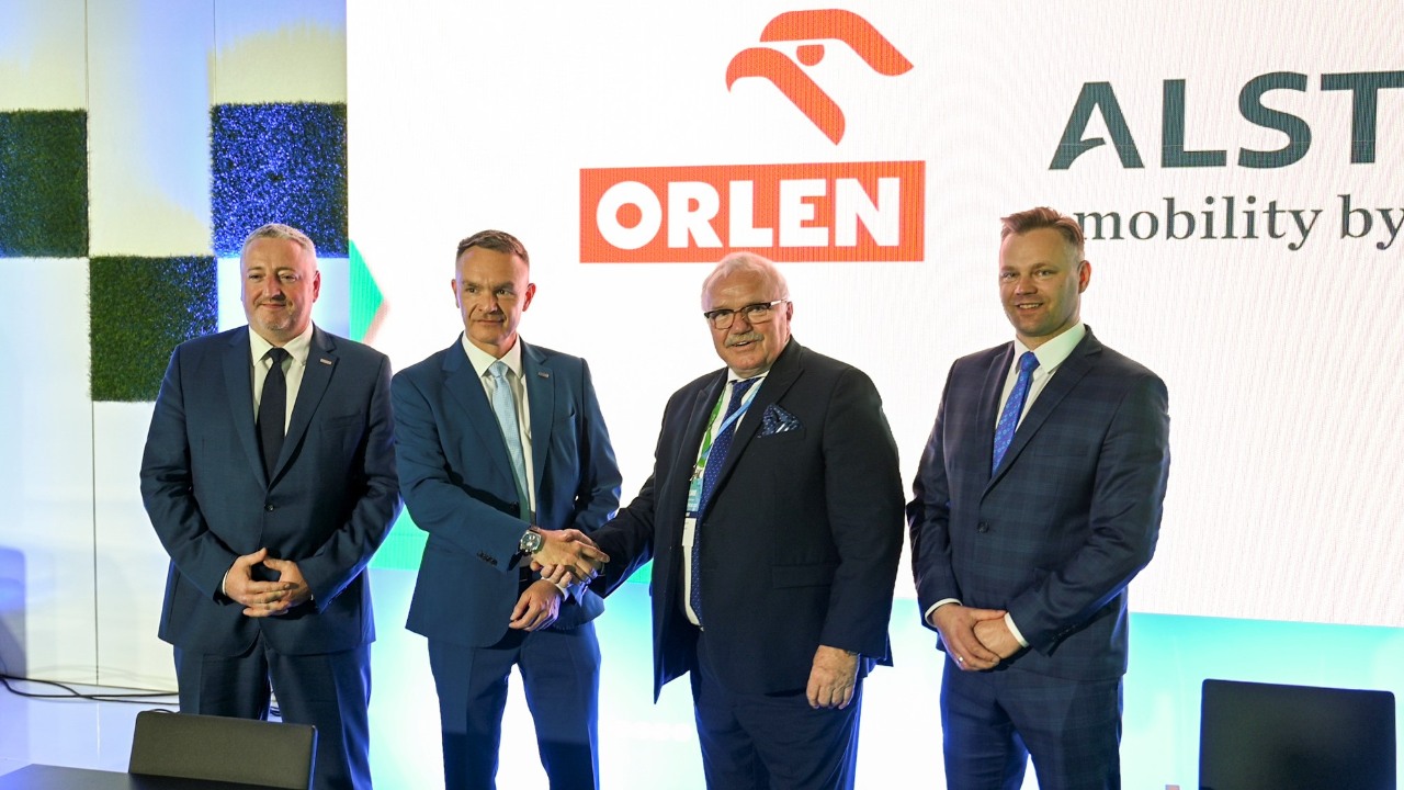 PKN ORLEN i Alstom ze współpracą na rzecz kolei wodorowej