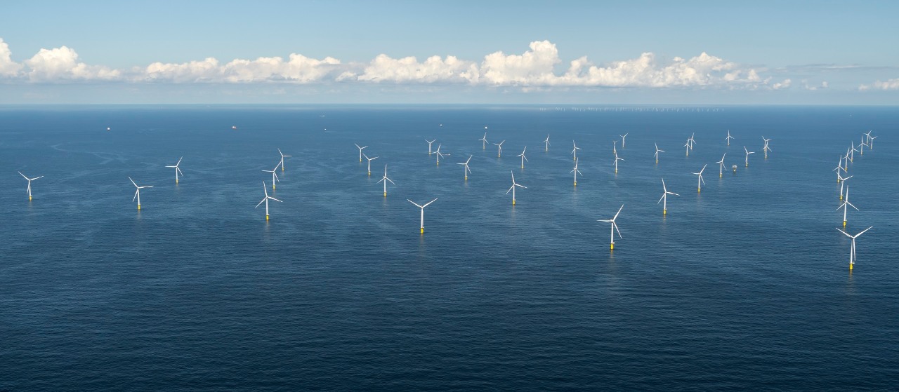 The windfarm is owned by Eneco and Mitsubishi corporation