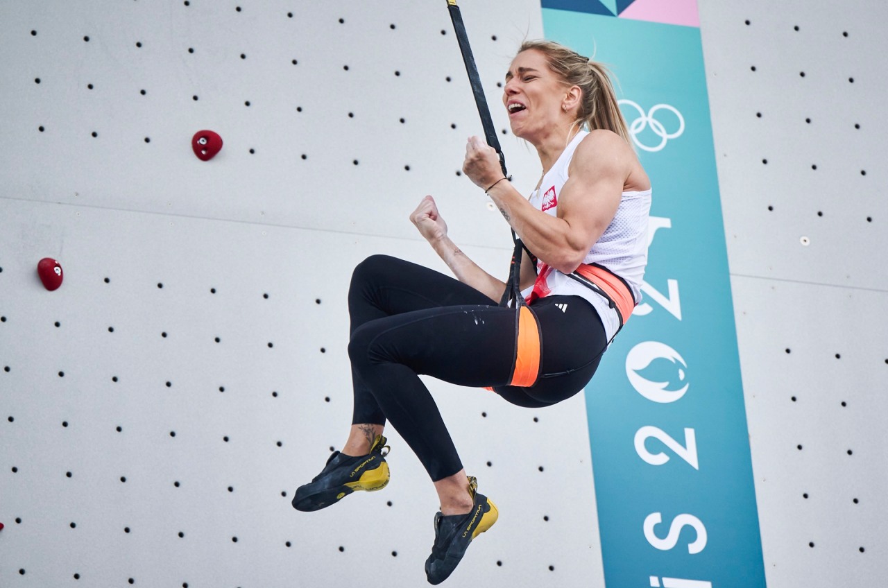 2024-08-06. Igrzyska XXXIII Olimpiady Paryż 2024. Wspinaczka sportowa, Aleksandra Mirosław, 