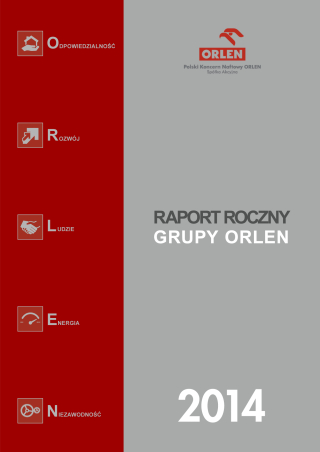 Okładka raportu zintegrowanego