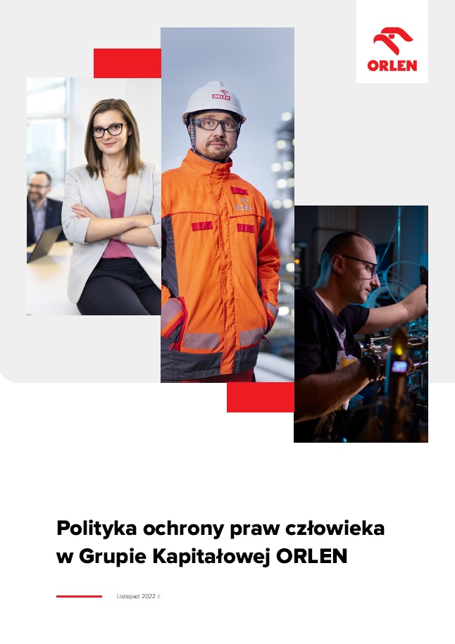 Nie ma dekarbonizacji bez digitalizacji. Polityka ochrony praw człowieka w Grupie ORLEN.